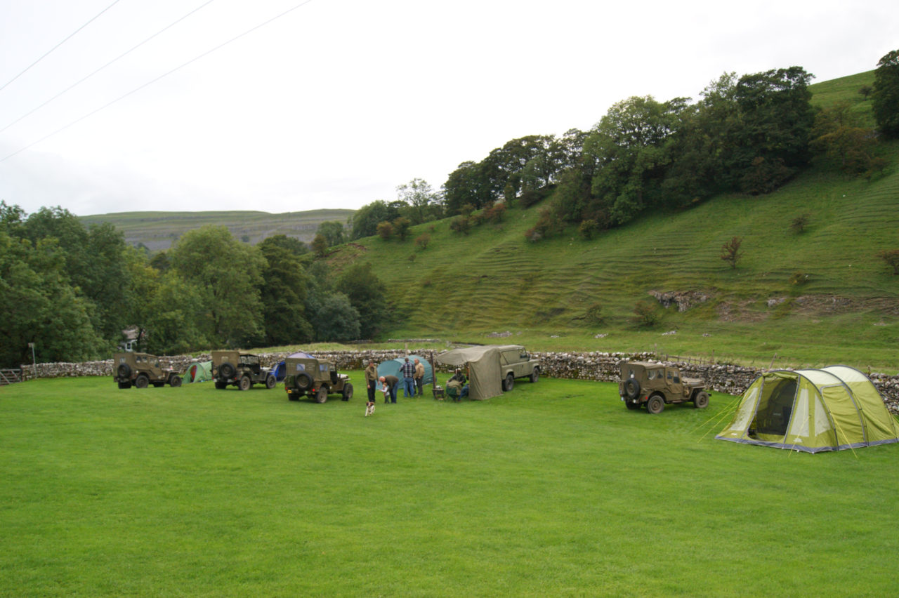 Private Camping Field Kettlewell Camping & FJK camping Gear UK
